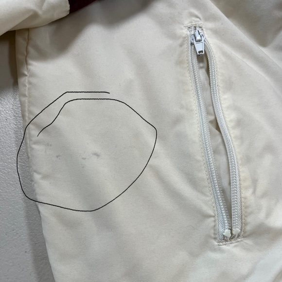 Vintage Holloway Man’s Burgundy and Cream Virginia Tech Jacket - Picture 12 of 12